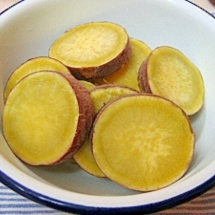 *レンジで簡単♬ さつまいもの塩蒸し*